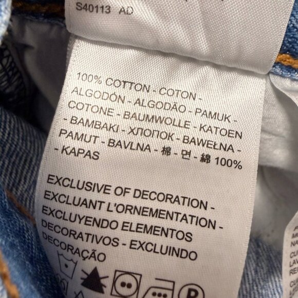 LEVI’S WEDGIE ICON FIT ANKLE WOMEN'S JEANS SIZE 28 - Picture 12 of 12